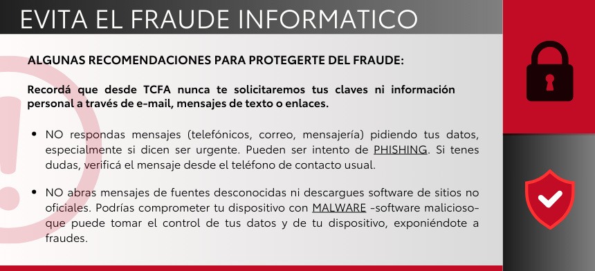 Aviso de Fraude